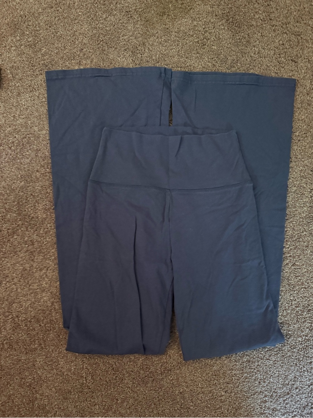 aerie offline OG cotton high waisted flare leggings